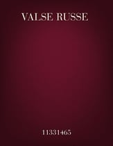 Valse Russe piano sheet music cover